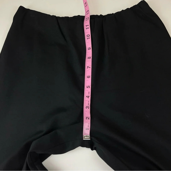 Karakorum Pants Womens XL Black Wide Leg Trouser Dress Pant Pull On Cuffed NWT - Picture 9 of 13